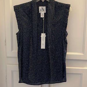 Rare!  Amy Kuschel - Boutique blouse NWT